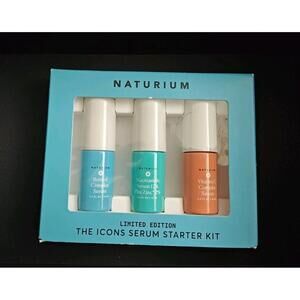 Naturium The Icons Serum Starter Kit  Retinol Vitamin C‎ Niacinamide New